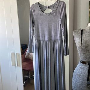 Anthropologie Sunday in Brooklyn Striped Stretch Knit Maxi EUC M
